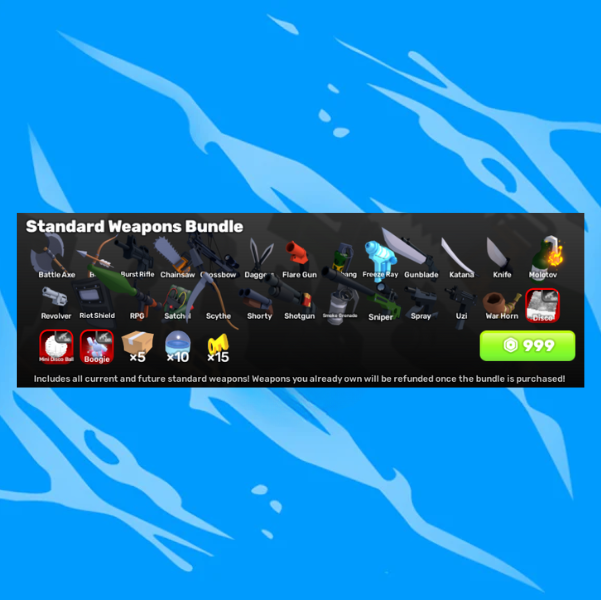 Standard Weapons Bundle