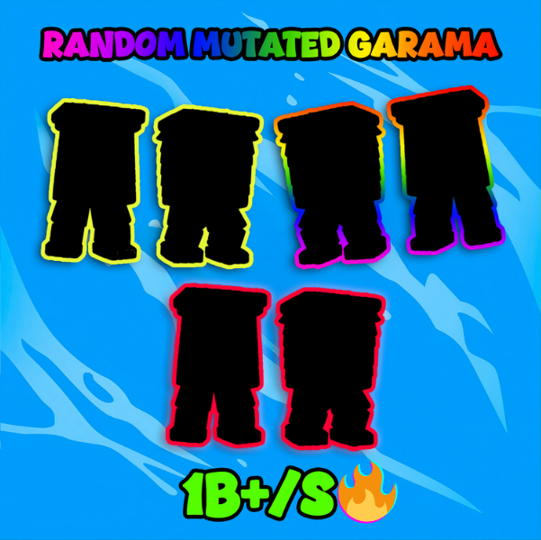 MYSTERY❓ MUTATED 1B+/S 🤯 Garama and Madungdung