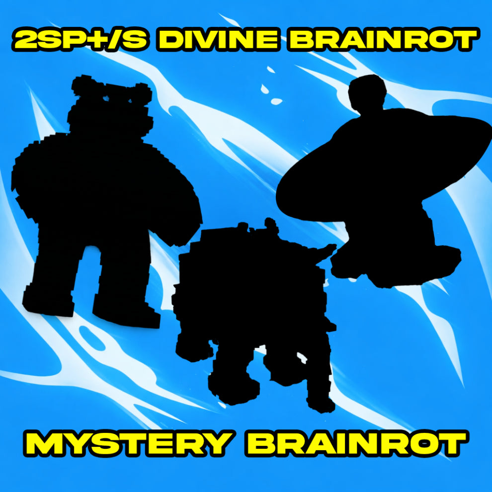Mystery 2SP+/S Divine Brainrot 🤯 (LEVEL 150🔥)